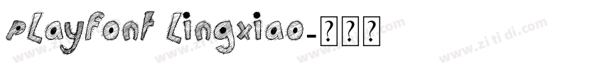PlayFont Lingxiao字体转换